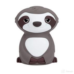 img 4 attached to 🦥 Nuby Sloth Baby Silicone Nightlight: Rechargeable, Color Changing Touch Night Light for Kids Bedside - A Soothing Companion for Good Night's Sleep