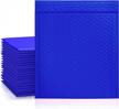 metronic 25-pack royal blue #2 self-seal bubble mailers - waterproof padded envelopes for shipping, packaging, and mailing small business items, clothing, and makeup logo