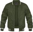 magnivit men's bomber jacket spring fall lightweight varsity windbreaker jacket logo
