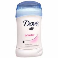 🌸 dove invisible solid deodorant powder 1.6": stay odor-free & invisible all day logo