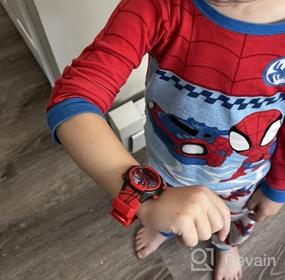 img 5 attached to Fun and Stylish Kids Light-up Watches featuring Batman, Despicable Me, Paw Patrol, Shopkins and Spiderman