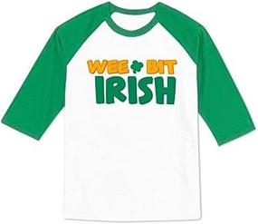 img 4 attached to Toddler Patricks Hooligan Raglan Sleeve Apparel & Accessories Baby Girls : Clothing