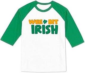 img 1 attached to Toddler Patricks Hooligan Raglan Sleeve Apparel & Accessories Baby Girls : Clothing