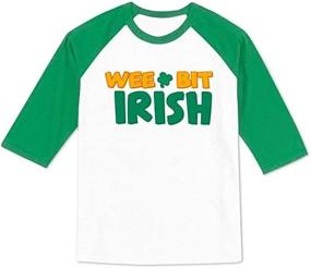 img 3 attached to Toddler Patricks Hooligan Raglan Sleeve Apparel & Accessories Baby Girls : Clothing