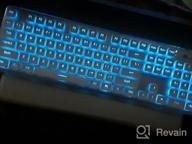 img 1 attached to Rechargeable RGB Backlit Gaming Keyboard And Mouse Combo With 64 Keys, Double Color Keyboard, Crack Light Up Mouse, And Mouse Pad - Ideal For PC, MAC, And Gamers - FELICON review by Kartik Starks