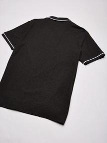 img 1 attached to Original Penguin Pique Shirt Black Men's Clothing in Shirts