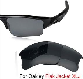 img 3 attached to LOTSON Polarized Replacement Lenses For Oakley Flak Jacket XLJ OO9009 Sunglasses - 100% UVAB Protection And Multiple Options Available