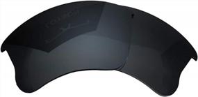 img 4 attached to LOTSON Polarized Replacement Lenses For Oakley Flak Jacket XLJ OO9009 Sunglasses - 100% UVAB Protection And Multiple Options Available