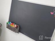 img 1 attached to Organize Your Ideas Effortlessly With XBoard Magnetic Chalkboard Blackboard 36 X 24 review by Ryan Frawley