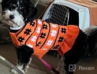 img 1 attached to Adorable KYEESE Valentines Day Sweaters For Dogs In Cute Red Love Design With Leash Hole - Perfect Pet Clothes For Small-Medium Sized Breeds review by Benjamin Michels