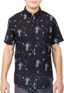 visive men's short sleeve button down printed shirts - explore 45+ unique novelty prints in sizes s to 4xl logo