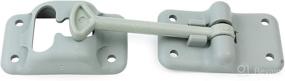 img 1 attached to 🚐 Enhance Your RV with Leisure Coachworks 2-Pack Grey T-Style Door Holder Catch 4'' for Latch Holder Camper Trailer Cargo Hatch