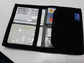 img 2 attached to 💳 Enhanced RFID Blocking Wallet - VANQUEST Cache Gen 3 for Men's Wallet Accessories, Card Cases & Money Organizers