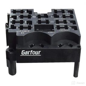 img 3 attached to 🔌 Garfour Electric Fuse Boxes: 12-Way Blade Fuse Block Holder with LED Indicator for Automotive Marine RV UTV Truck - Includes Wiring Terminal