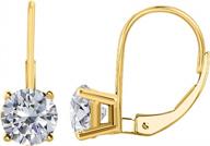 0.30ct 4-prong round white diamond earrings in 14k rose, white, or yellow gold by maulijewels logo