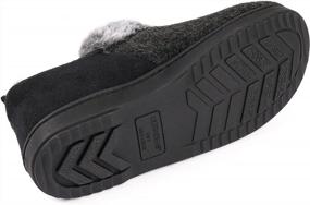 img 1 attached to Stay Comfortable And Cozy With ULTRAIDEAS Women'S Memory Foam Slippers