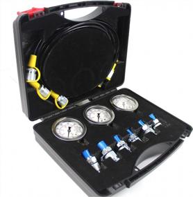 img 3 attached to Get Accurate Hydraulic Pressure Testing With PANGOLIN Portable Kit For Excavator And Construction Machinery - 10/25/40MPa/400BAR/6000PSI Max