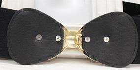 img 2 attached to Elegant Bowknot Stretch Decorative Waistbelts Women's Accessories - Belts