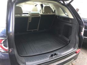 img 1 attached to 🔧 Custom Fit Cargo Liner for Land Rover Discovery Sport 2015-2021 - Premium All-Season Black Trunk Mat - Laser Measured 3D Shaped Trunk Liners for Land Rover Discovery Sport