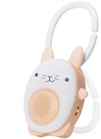 img 4 attached to Experience Blissful Sleep For Your Baby With WavHello Portable Baby Sleep Soother - Bella The Bunny Soundbub, White