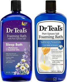 img 1 attached to 🛀 Enhanced Foaming Melatonin Nourish by Dr. Teals