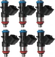 high-quality fuel injectors compatible with bosch, chrysler, dodge, ram, and jeep models - 3.6l engine capacity - part number 0280158233 and 5184085ac logo