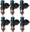 high-quality fuel injectors compatible with bosch, chrysler, dodge, ram, and jeep models - 3.6l engine capacity - part number 0280158233 and 5184085ac logo