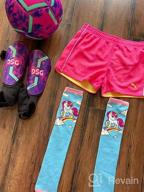 img 1 attached to Kids' Crazy Fun Animal Unicorn Knee High Socks - 6 Pack of Novelty Long Boot Socks review by Polo Acri