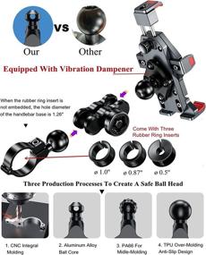 img 1 attached to Motorcycle Vibration High Speed BRCOVAN Automatically Motorcycle & Powersports