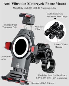 img 3 attached to Motorcycle Vibration High Speed BRCOVAN Automatically Motorcycle & Powersports