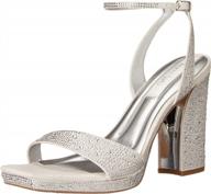 step up your style with franco sarto women's l-daffy ankle strap sandal heels logo