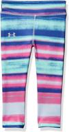 👖 under armour little favorite legging for girls - clothing that's perfect for the little ones logo