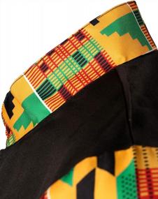 img 1 attached to LucMatton Men'S African 2 Piece Set - Long Sleeve Dashiki Suit With Button Up Tops & Pants