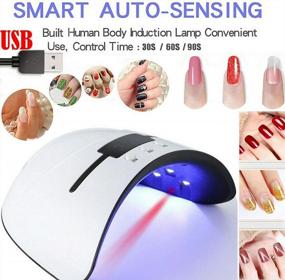 img 1 attached to Fast And Efficient: Eurobuy 36W UV LED Nail Lamp With 3 Timer Settings For Flawless Nail Curing