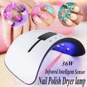img 3 attached to Fast And Efficient: Eurobuy 36W UV LED Nail Lamp With 3 Timer Settings For Flawless Nail Curing