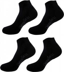 img 4 attached to Stay Dry And Fresh With Men'S Rayon From Bamboo Athletic Ankle Socks