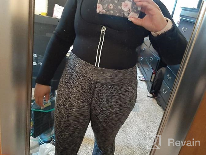 img 1 attached to Revamp Your Workout With Gotoly Women'S Neoprene Waist Trainer & Body Shaper Jacket review by Brian Wersching