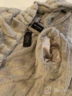 img 1 attached to Warm And Stylish Women'S Faux Fur Coat With Shearling review by Cody Mckechnie