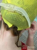 img 1 attached to 2 Pack Of The Friendly Swede Silicone Swim Caps - Perfect For Men, Women & Kids With Short To Medium Hair! review by Rick Malloy