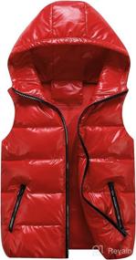 img 4 attached to Sleeveless Outerwear Lightweight Water Resistant Waistcoat Apparel & Accessories Baby Boys made as Clothing