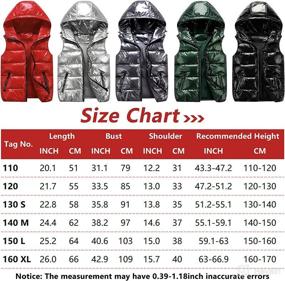 img 3 attached to Sleeveless Outerwear Lightweight Water Resistant Waistcoat Apparel & Accessories Baby Boys made as Clothing