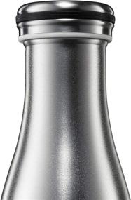 img 2 attached to Lurch Germany 16Oz 0.5L Double-Walled Stainless Steel Thermal Bottle For Hot & Cold Drinks - Sandblasted Finish
