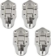 🔒 yoohey set of 4 toolbox case luggage suitcase hasps latches buckle lock clasp clamp logo