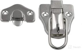 img 1 attached to 🔒 Yoohey Set of 4 Toolbox Case Luggage Suitcase Hasps Latches Buckle Lock Clasp Clamp