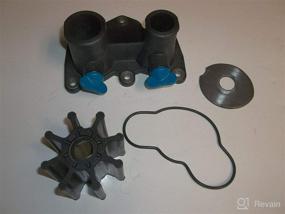 img 2 attached to 🔧 RPS MERCRUISER Water Pump Rebuild Kit - Improved Impeller Cover O-Ring for 496 8.2L, 5.7, 5.0, 4.3, 350