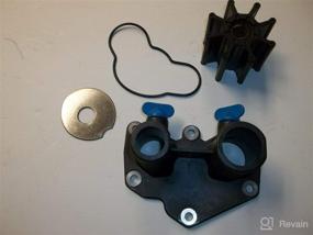 img 3 attached to 🔧 RPS MERCRUISER Water Pump Rebuild Kit - Improved Impeller Cover O-Ring for 496 8.2L, 5.7, 5.0, 4.3, 350