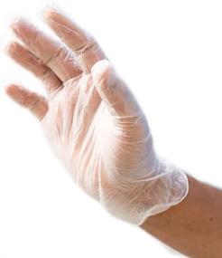 img 2 attached to 🧤 Powder Free Disposable Vinyl Gloves for Food Prep and Cleaning - Case of 2000 (Box of 100)