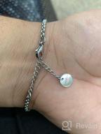 img 1 attached to 💉 Pre-Engraved Simple Medical Bracelet for Girls and Boys with Diabetes - Linnalove Jewelry review by Tim Hollins