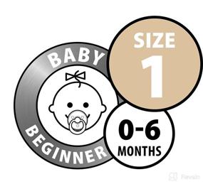 img 4 attached to 🍼 BIBS Supreme Baby Pacifiers | BPA-Free Natural Rubber | Danish-Made | Set of 2 Soothers (Ivory, 0-6 Months)