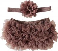 newborn chiffon bloomer headband outfit baby care best in hair care logo